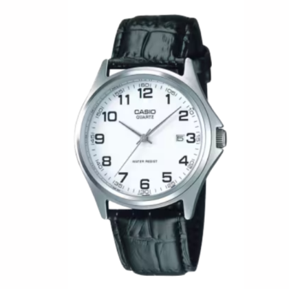 Casio MTP-1183E-7BDF Genuine Leather Band Men Watch